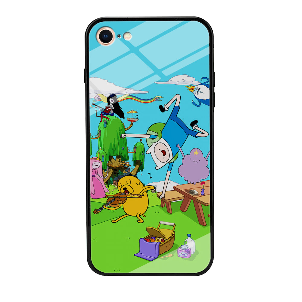 Adventure Time Jamming Session iPhone 8 Case