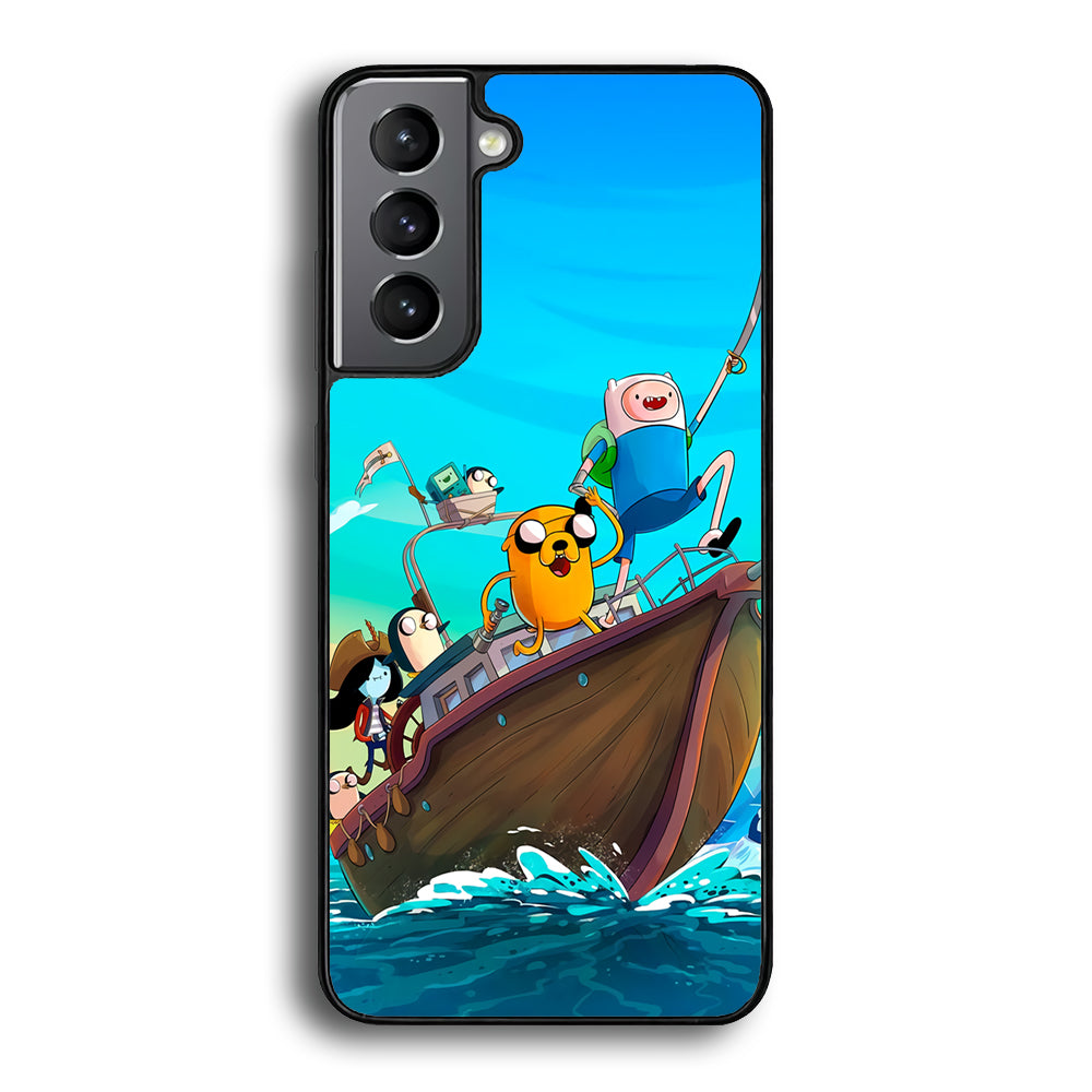 Adventure Time Ocean Adventure Samsung Galaxy S21 Case