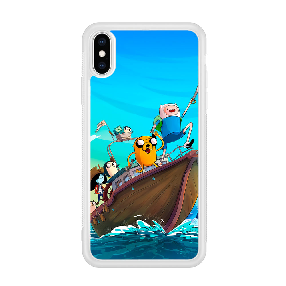 Adventure Time Ocean Adventure iPhone XS Case