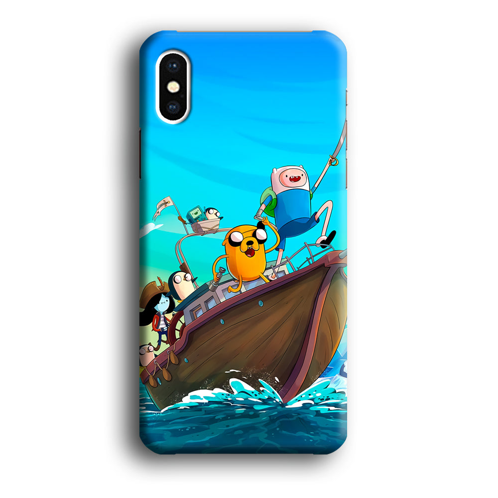 Adventure Time Ocean Adventure iPhone XS Case