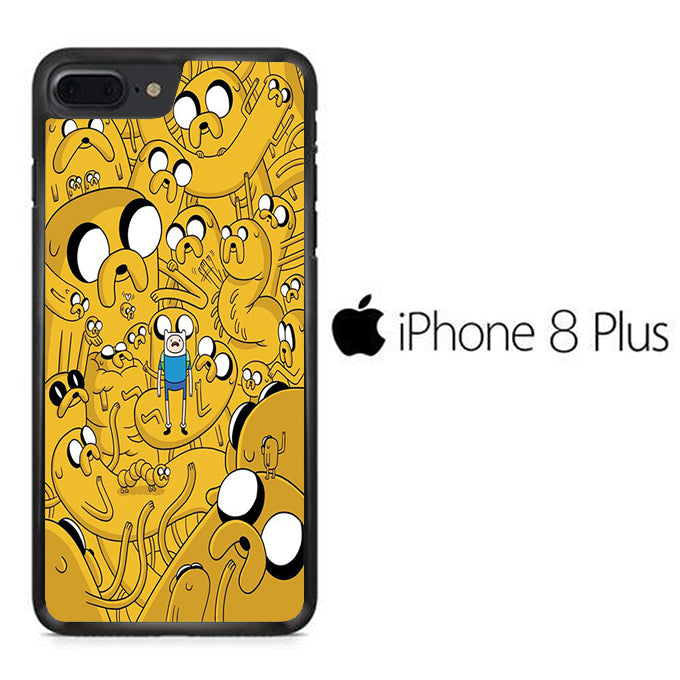 Adventure Time Finn Confused iPhone 8 Plus Case