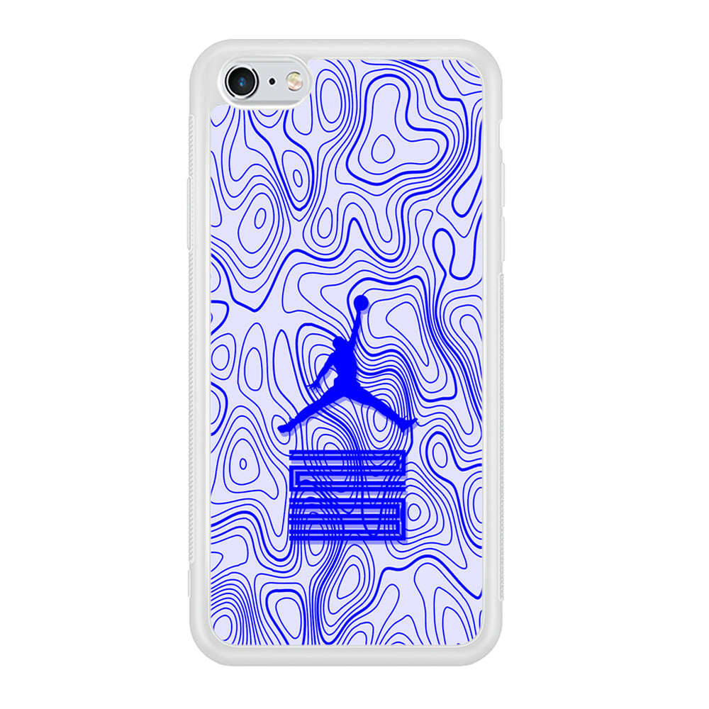 Air Jordan Bluish Topographical iPhone 6 | 6s Case