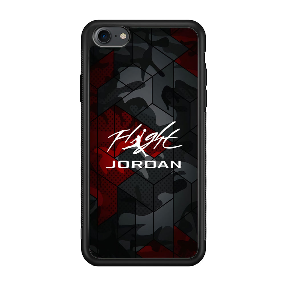 Air Jordan Camo Grey Pattern iPhone 7 Case