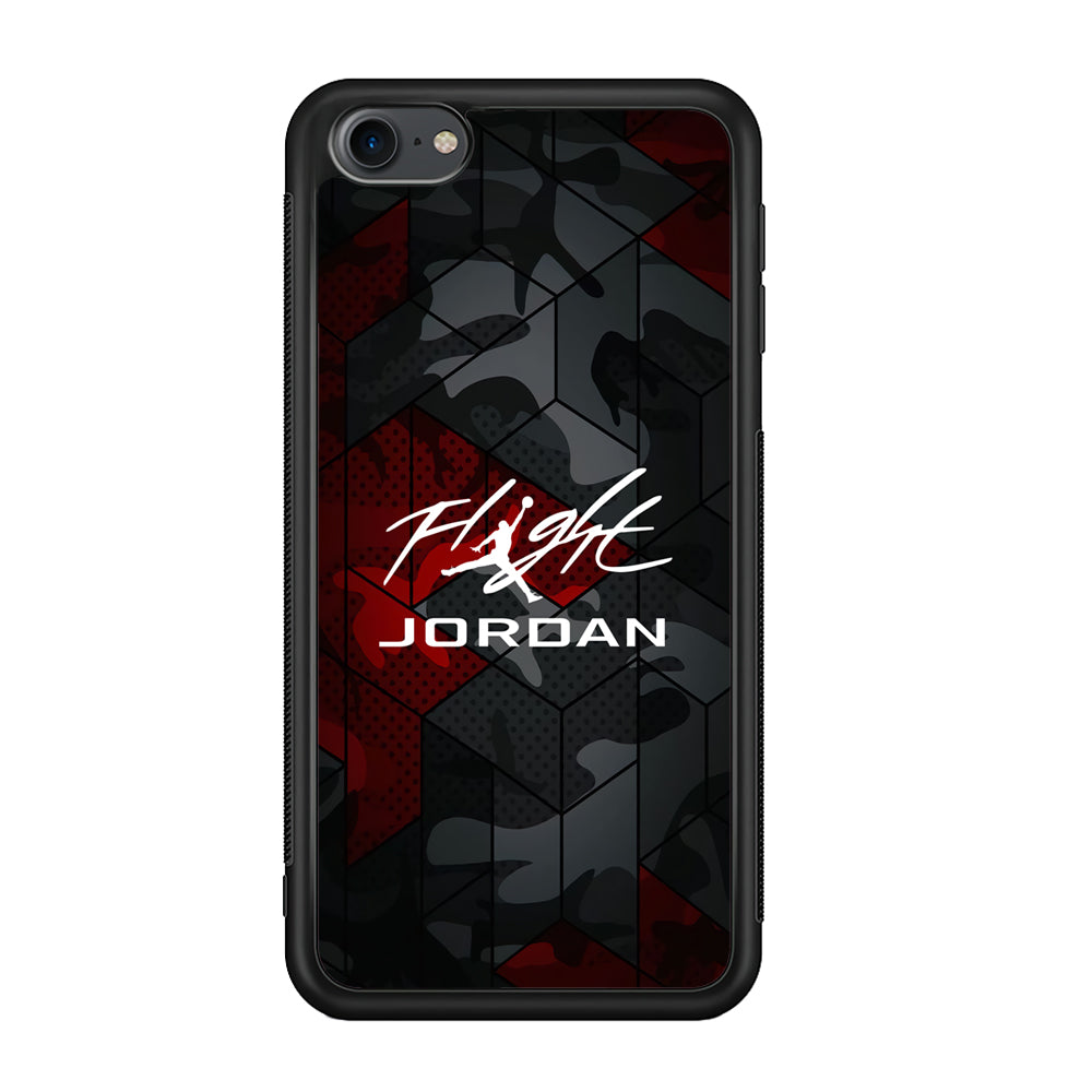 Air Jordan Camo Grey Pattern iPod Touch 6 Case - Ezzystore