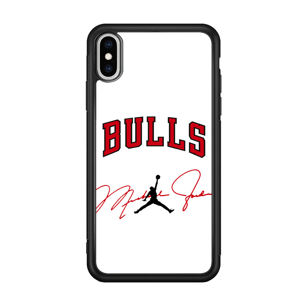 Air Jordan Chicago Bulls Signature iPhone XS Case