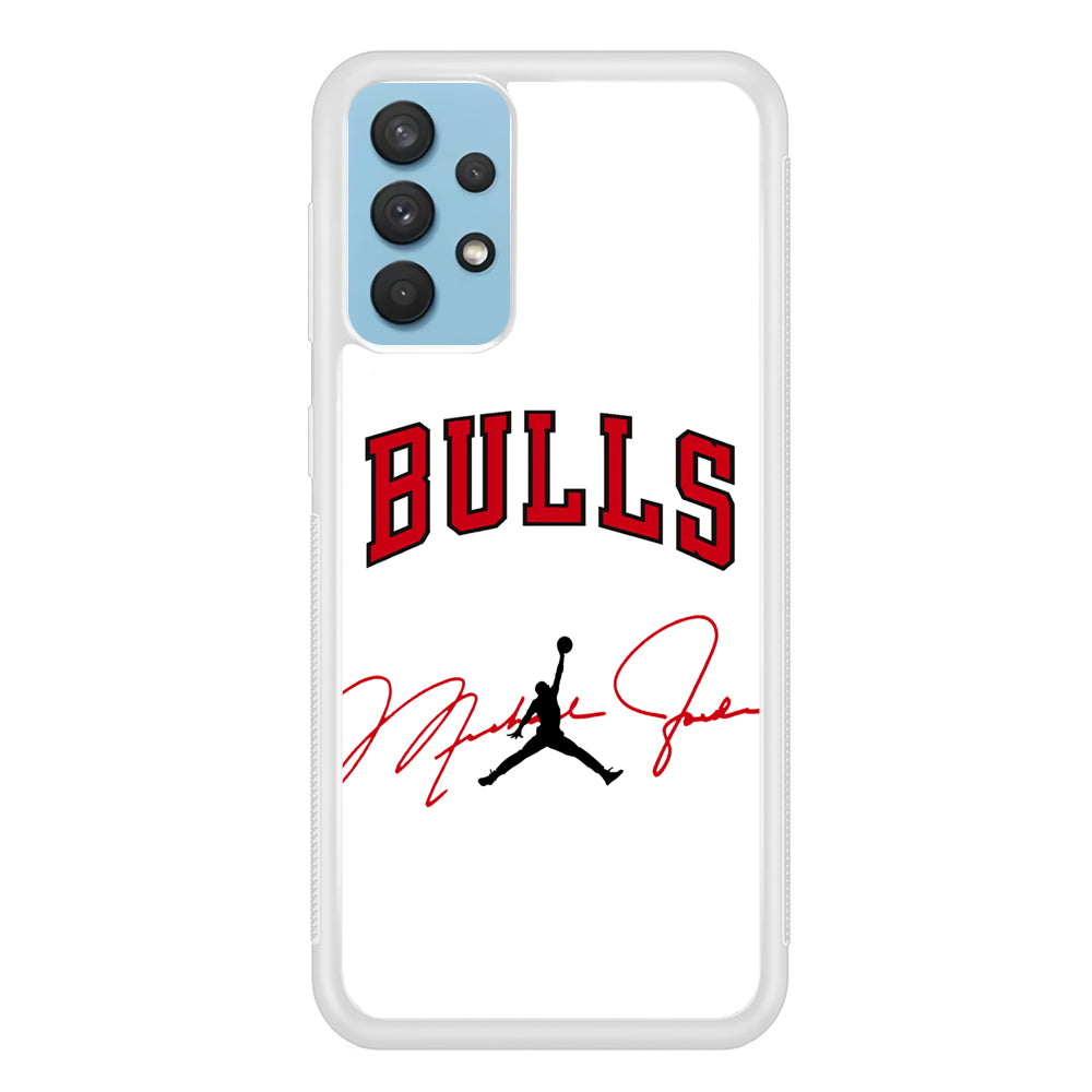 Air Jordan Chicago Bulls Signature Samsung Galaxy A32 Case