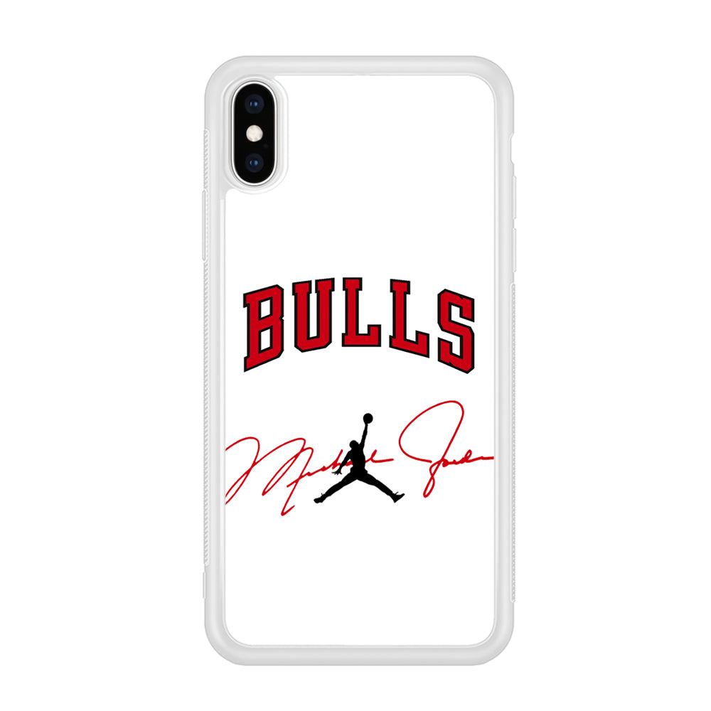 Air Jordan Chicago Bulls Signature iPhone XS Case