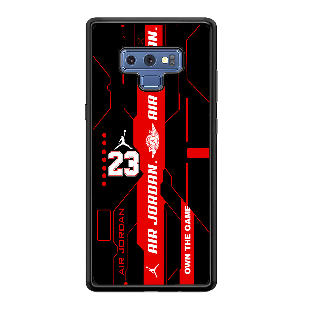 Air Jordan Crafting The Cyber Samsung Galaxy Note 9 Case