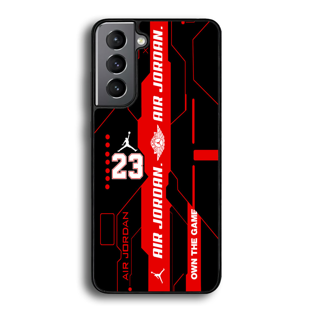 Air Jordan Crafting The Cyber Samsung Galaxy S21 Case