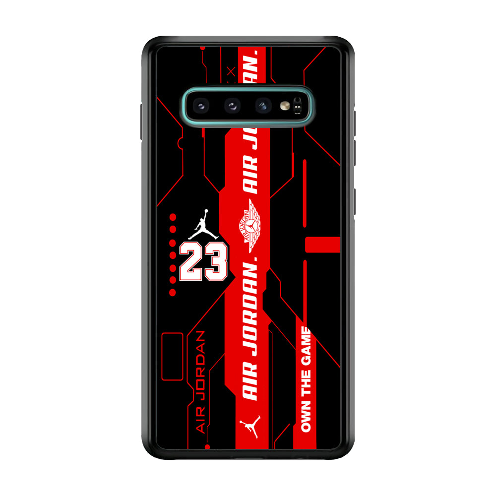 Air Jordan Crafting The Cyber Samsung Galaxy S10 Case
