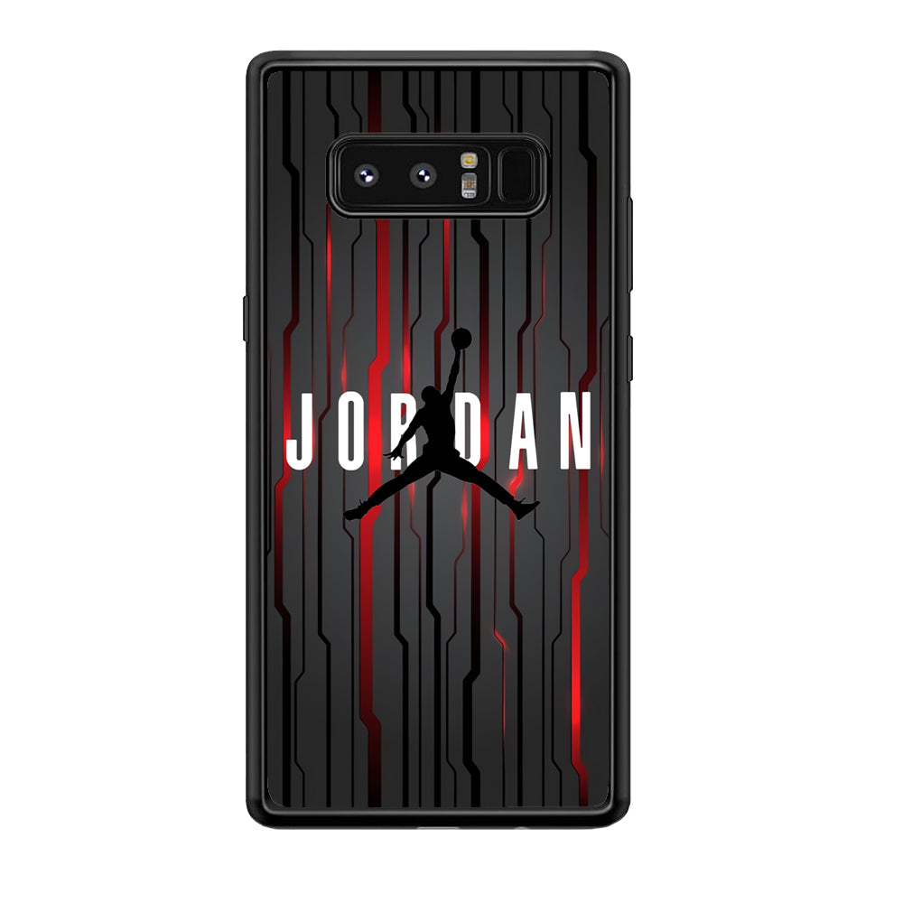 Air Jordan Electrical System Samsung Galaxy Note 8 Case