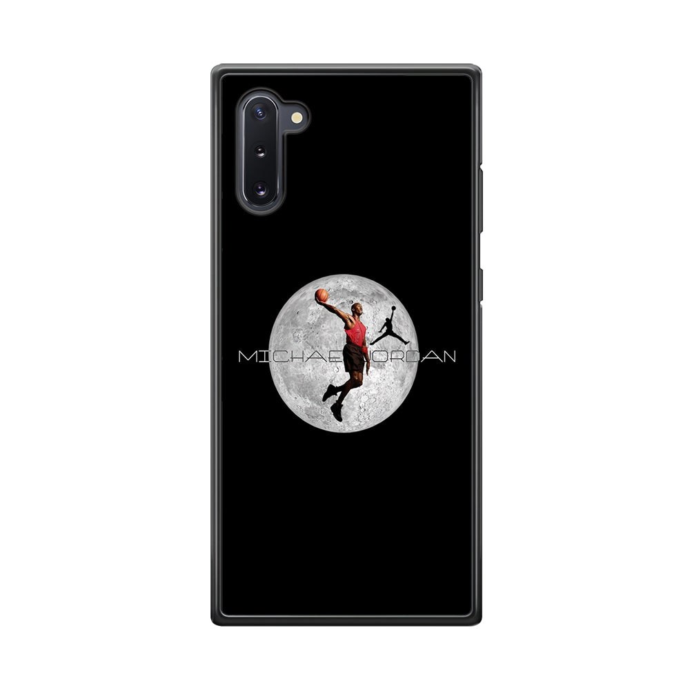 Air Jordan Flying On The Moon Samsung Galaxy Note 10 Case
