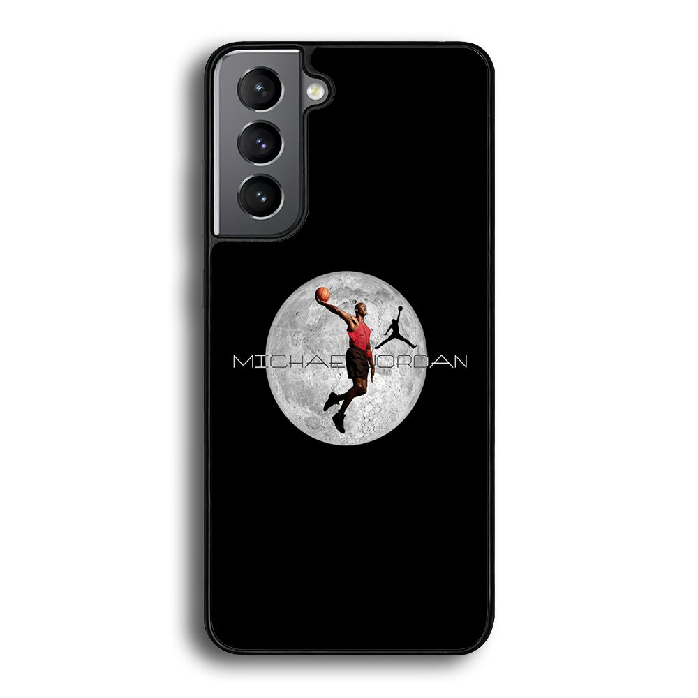 Air Jordan Flying On The Moon Samsung Galaxy S21 Plus Case