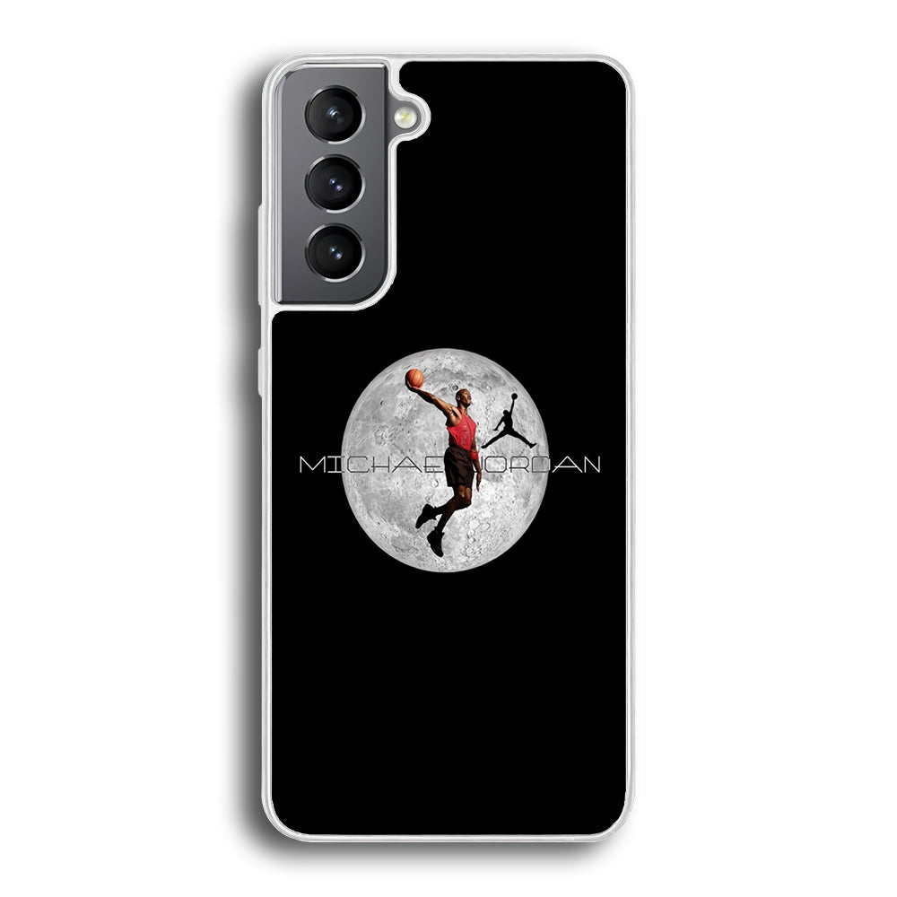 Air Jordan Flying On The Moon Samsung Galaxy S21 Plus Case