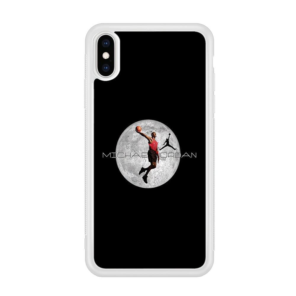 Air Jordan Flying On The Moon iPhone XS Case
