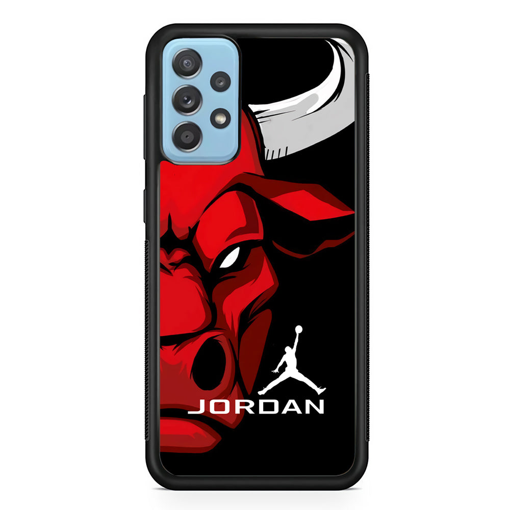 Air Jordan Icon Of Chicago Bulls Samsung Galaxy A52 Case