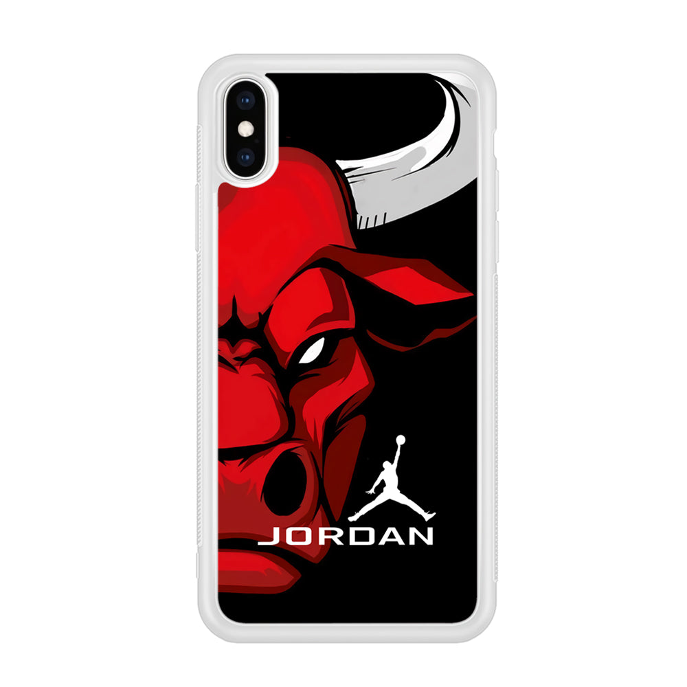Air Jordan Icon Of Chicago Bulls iPhone XS Case