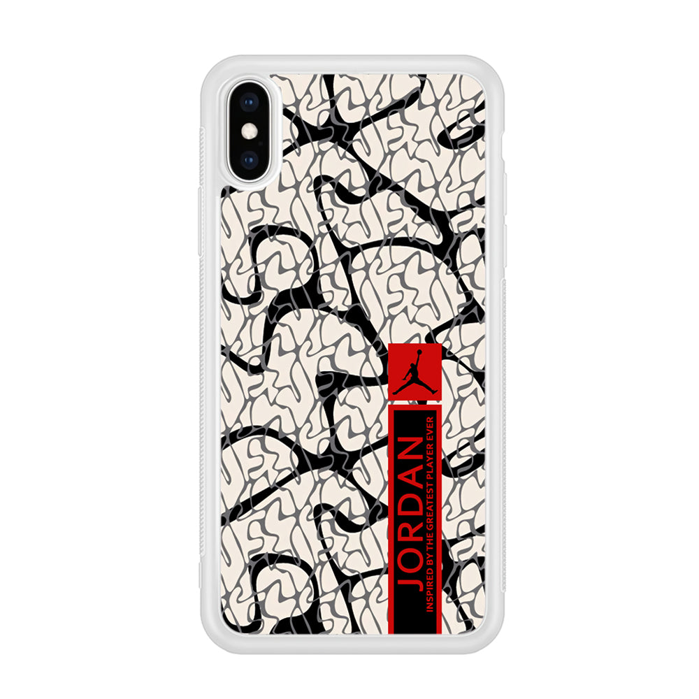 Air Jordan Inspired by Great Player iPhone XS Case