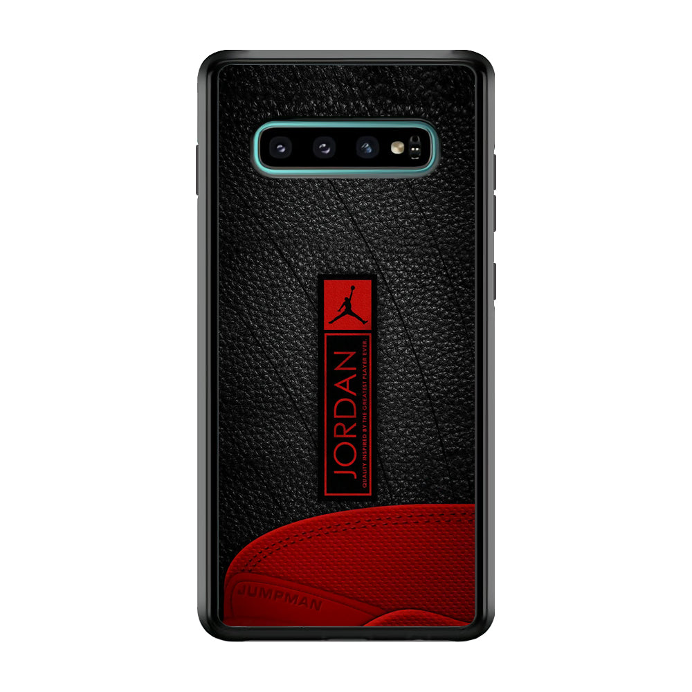 Air Jordan Leather Touch Samsung Galaxy S10 Case