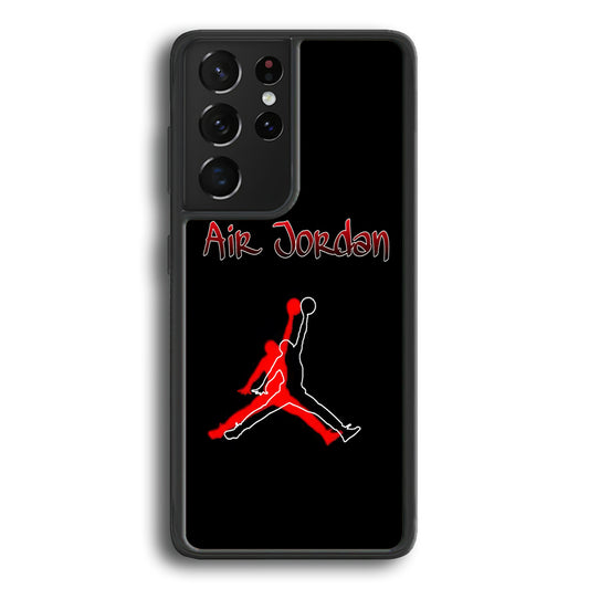 Air Jordan Line Shadow Samsung Galaxy S21 Ultra Case - Ezzystore