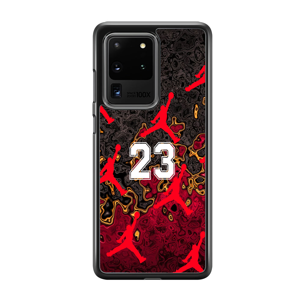 Air Jordan Marble Abstract Samsung Galaxy S20 Ultra Case