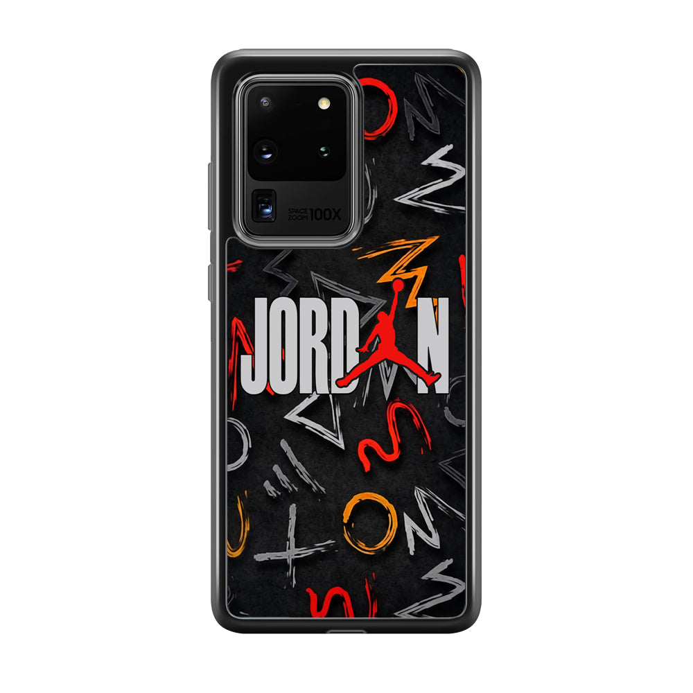 Air Jordan Mix Shape Samsung Galaxy S20 Ultra Case