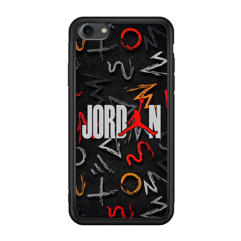 Air Jordan Mix Shape iPhone 8 Case