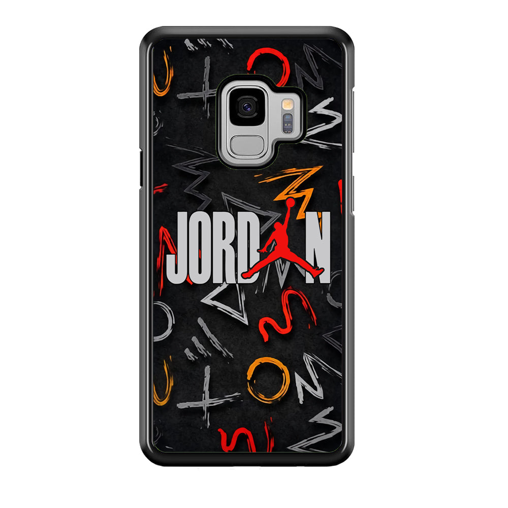 Air Jordan Mix Shape Samsung Galaxy S9 Case