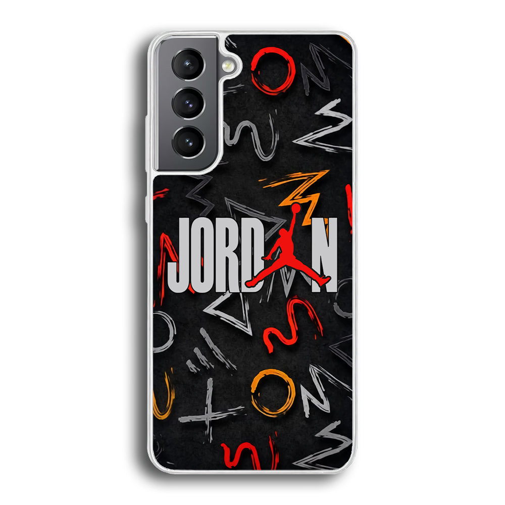 Air Jordan Mix Shape Samsung Galaxy S21 Plus Case