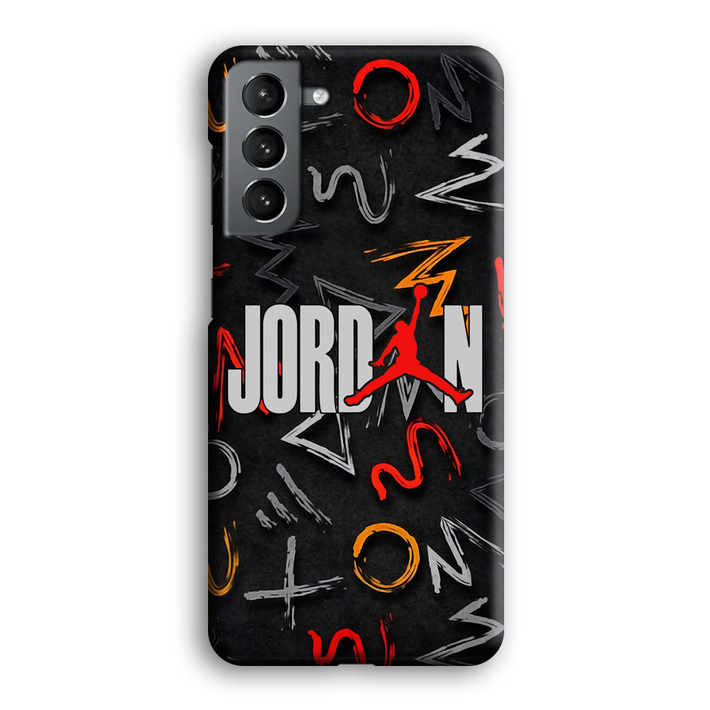 Air Jordan Mix Shape Samsung Galaxy S21 Plus Case