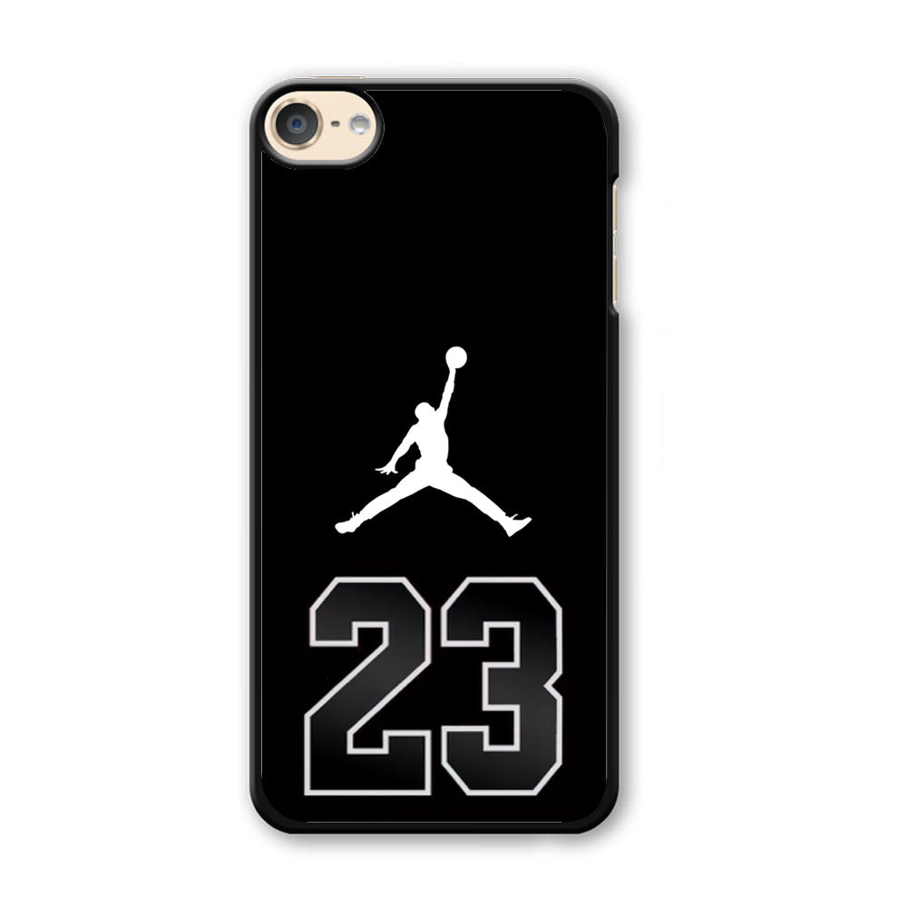Air Jordan Number Icon Black iPod Touch 6 Case - Ezzystore