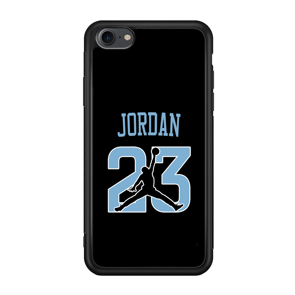 Air Jordan Number Icon Sky Blue iPhone 8 Case