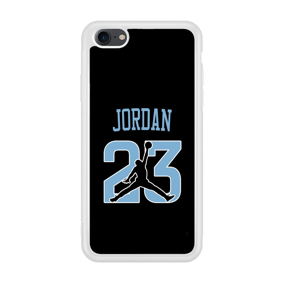 Air Jordan Number Icon Sky Blue iPhone 8 Case
