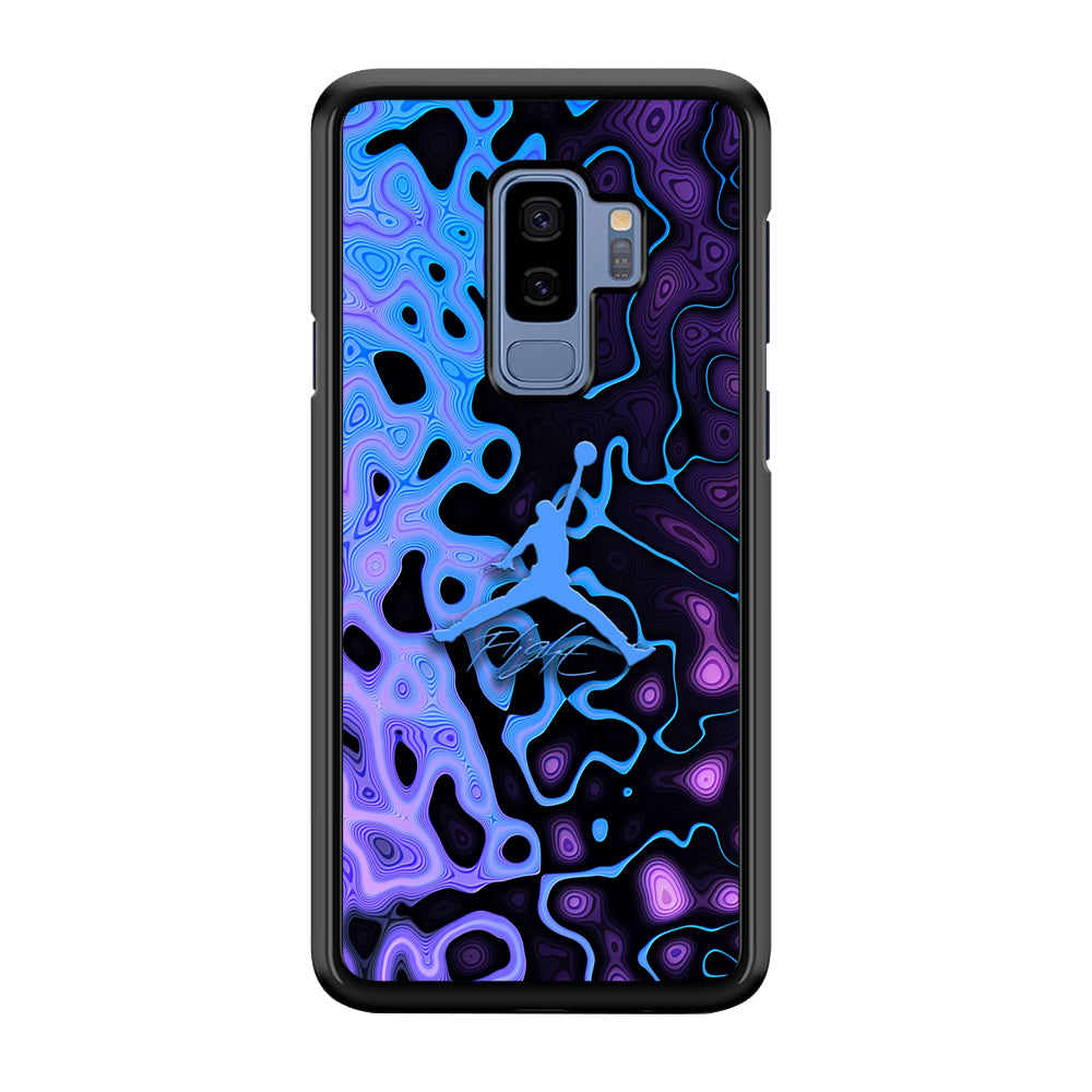 Air Jordan Purple Liquid Samsung Galaxy S9 Plus Case