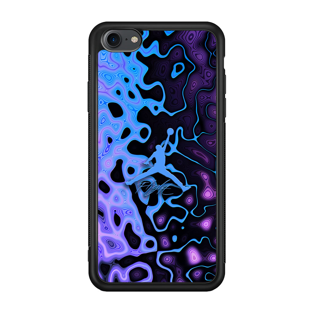 Air Jordan Purple Liquid iPhone 7 Case