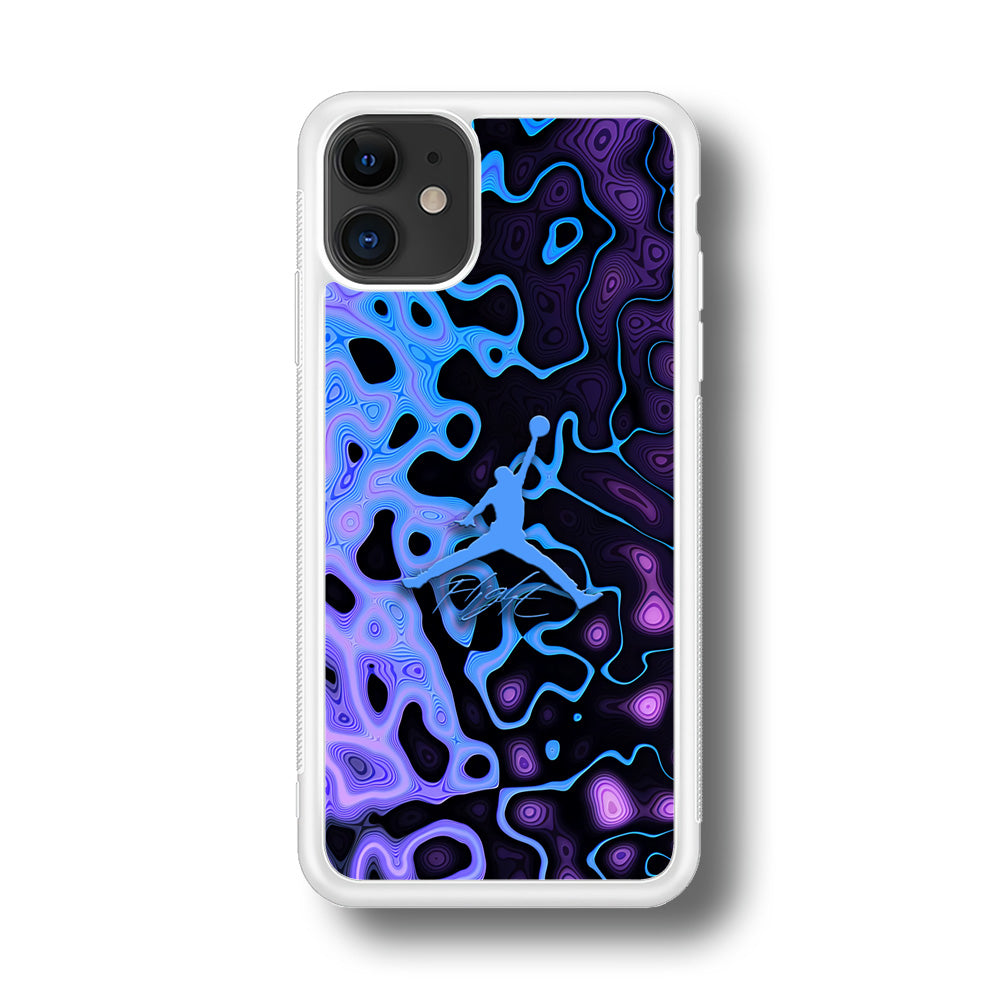 Air Jordan Purple Liquid iPhone 11 Case