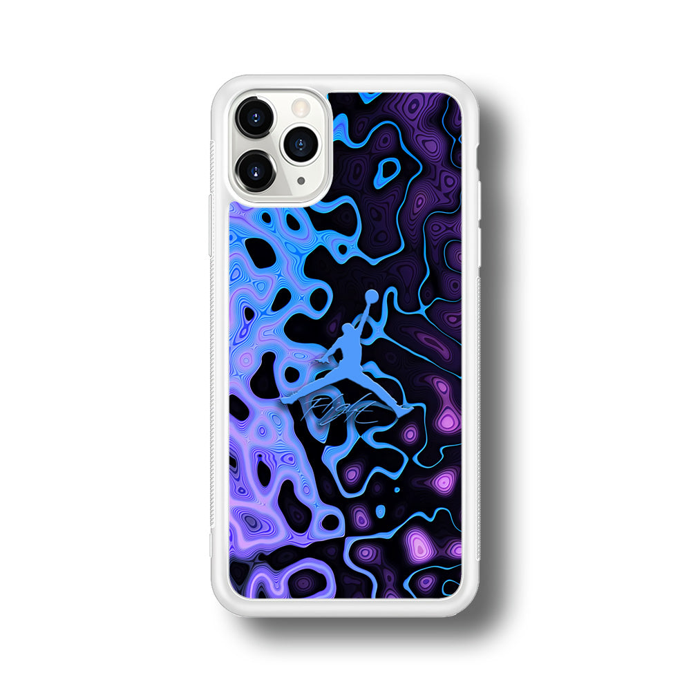 Air Jordan Purple Liquid iPhone 11 Pro Case