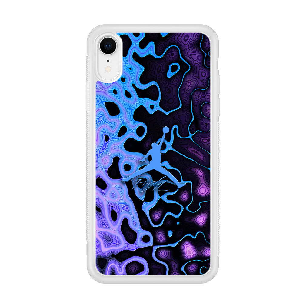 Air Jordan Purple Liquid iPhone XR Case