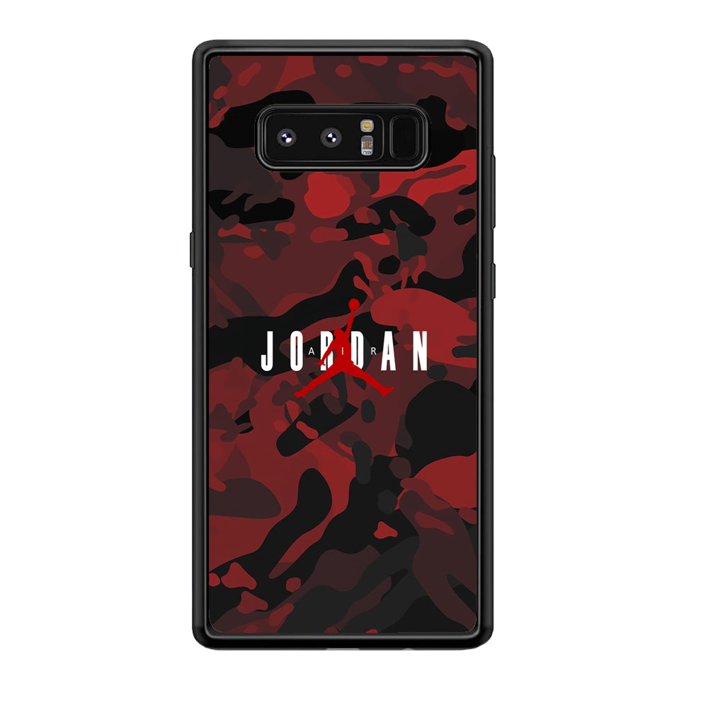Air Jordan Red Lunar Eclipse Samsung Galaxy Note 8 Case