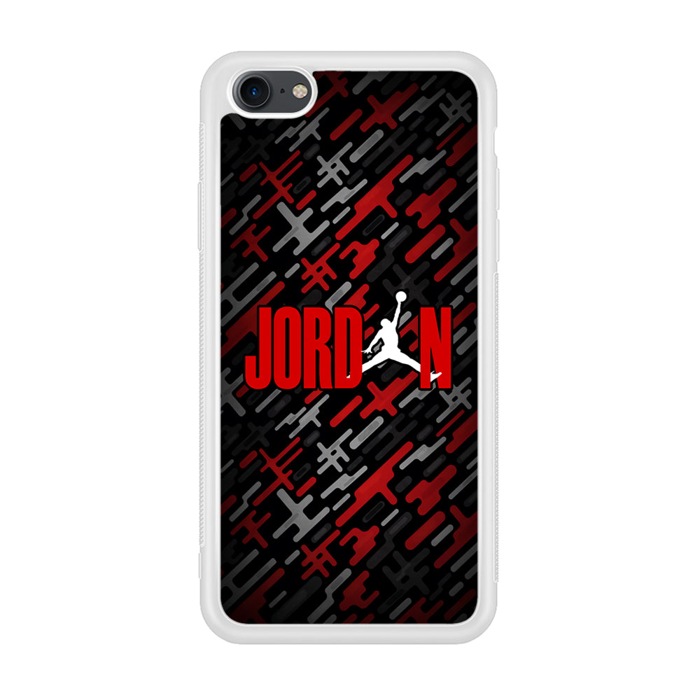 Air Jordan Red Shape Abstract iPhone 8 Case