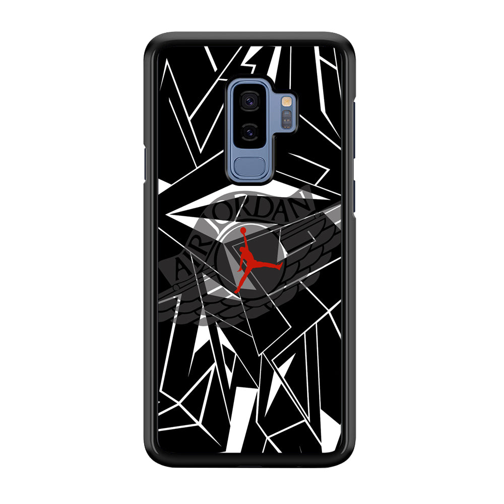 Air Jordan Red Shine Samsung Galaxy S9 Plus Case