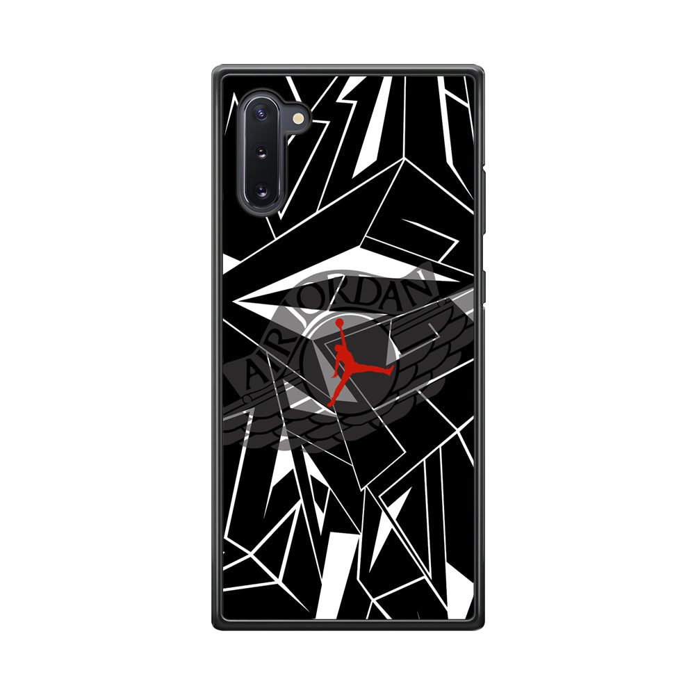 Air Jordan Red Shine Samsung Galaxy Note 10 Case