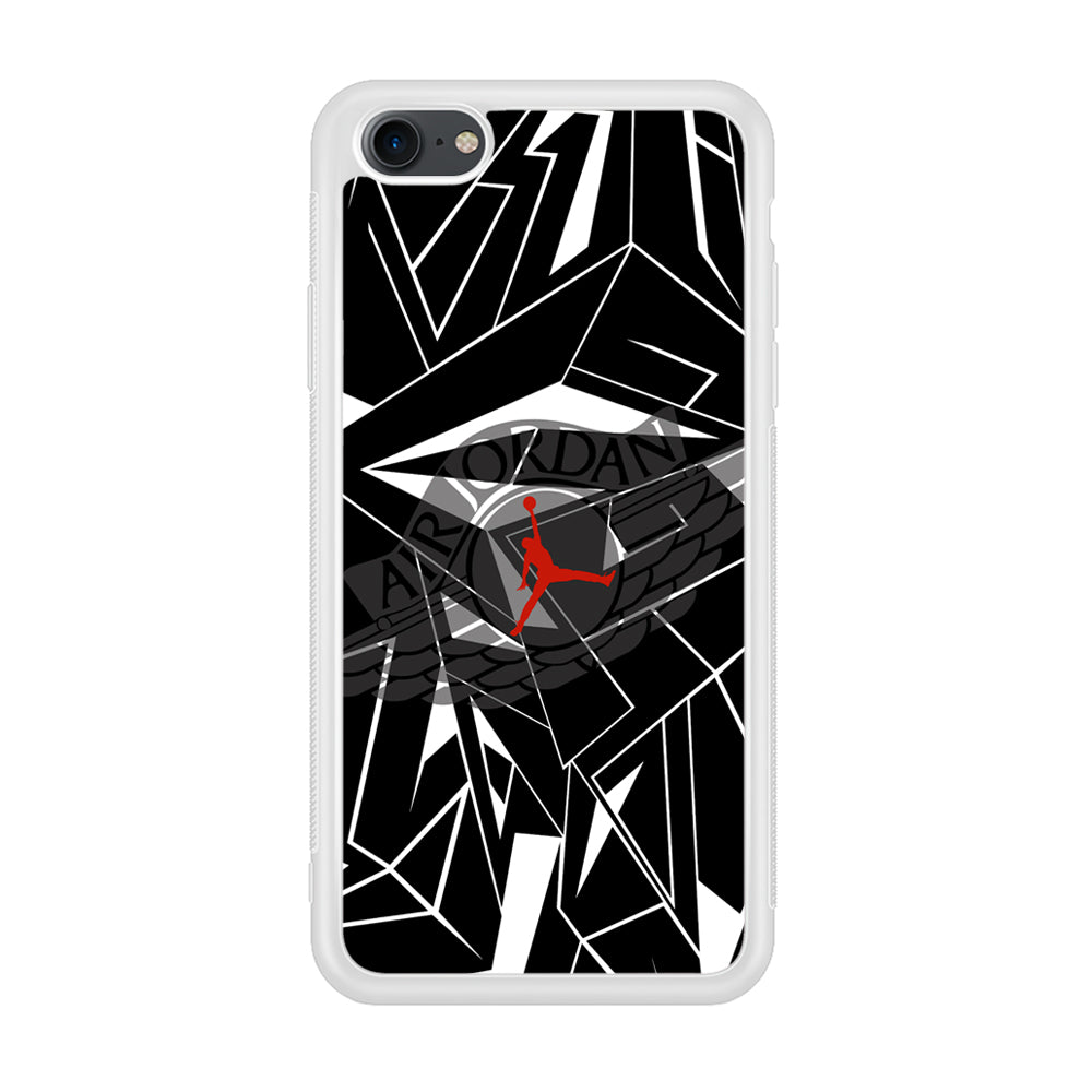 Air Jordan Red Shine iPhone 8 Case