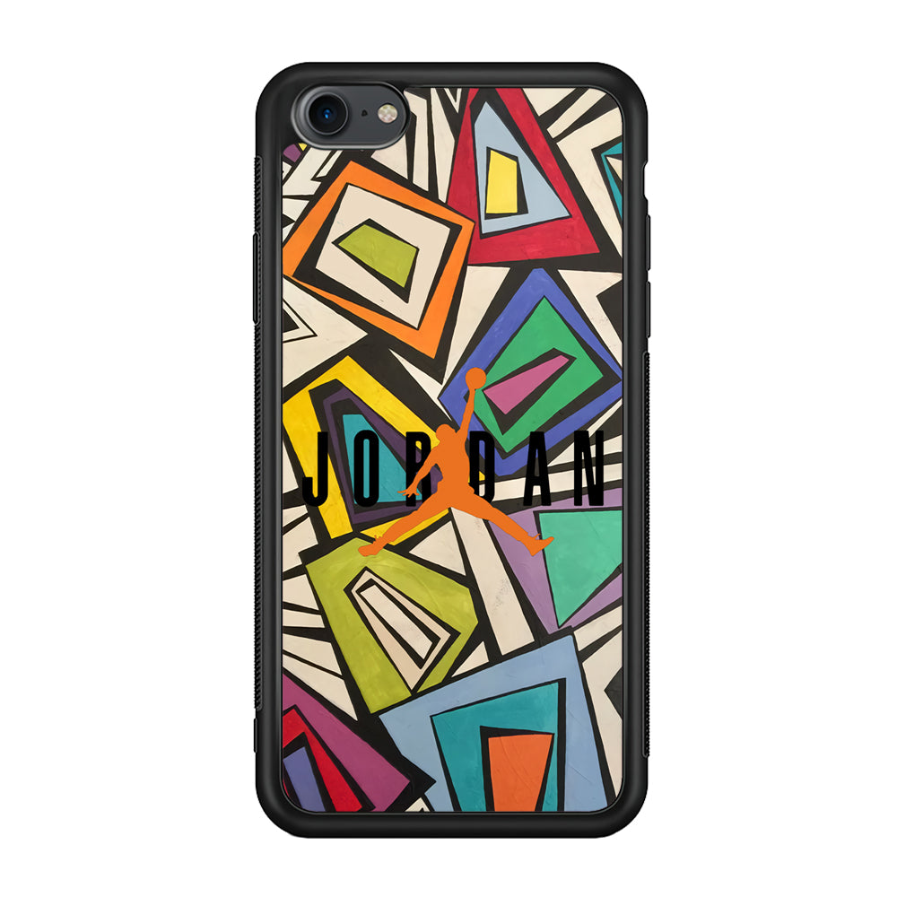 Air Jordan Retro Shape Abstract iPhone 8 Case