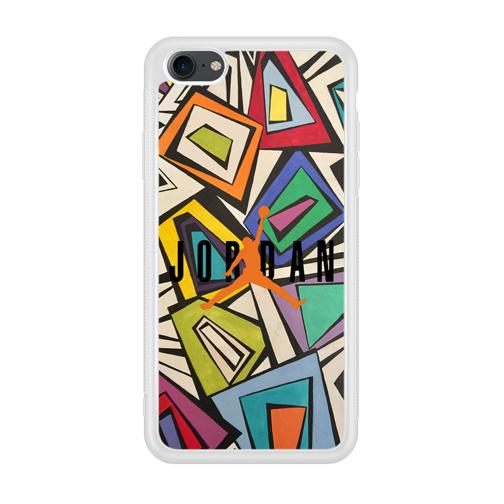 Air Jordan Retro Shape Abstract iPhone 8 Case