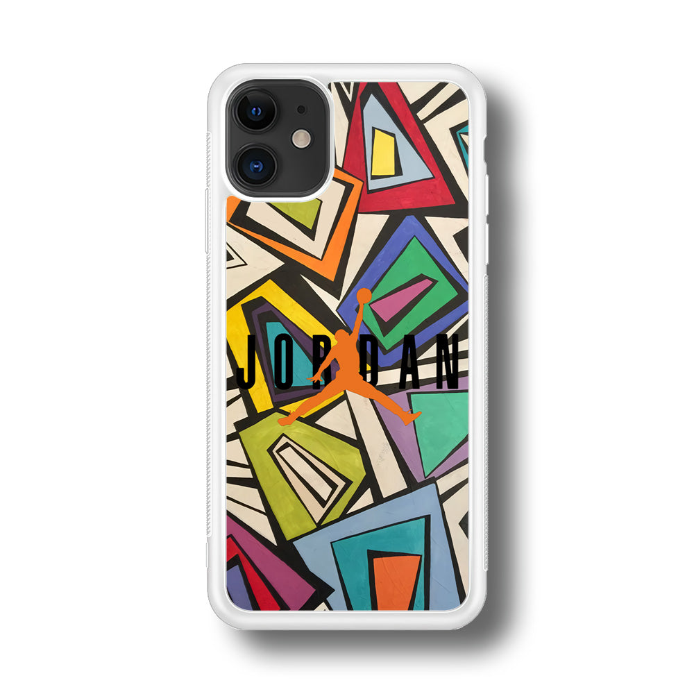 Air Jordan Retro Shape Abstract iPhone 11 Case
