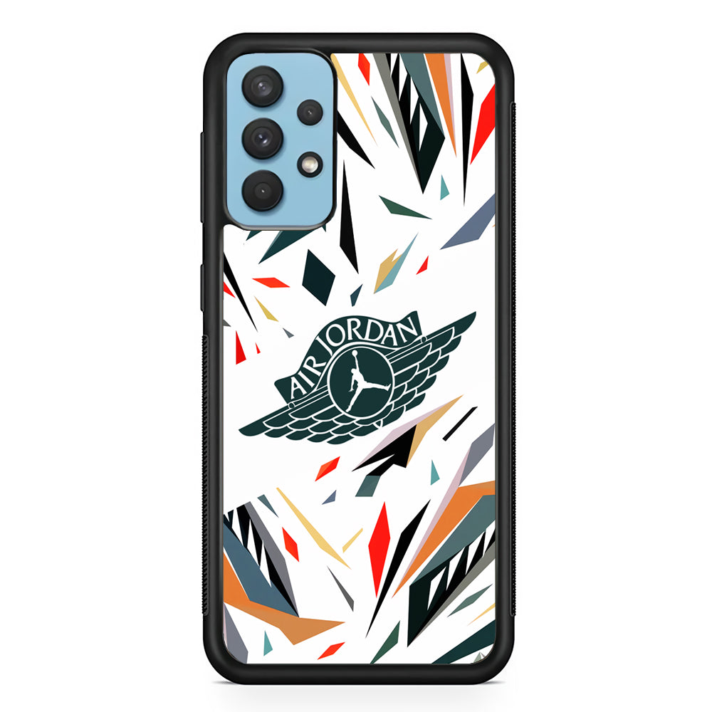 Air Jordan Sharp Shape Samsung Galaxy A32 Case
