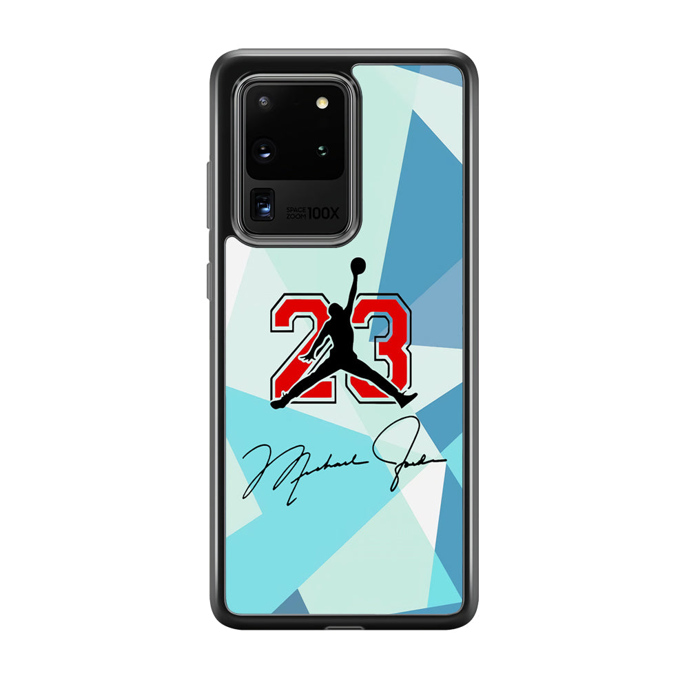 Air Jordan Signature Of Number Samsung Galaxy S20 Ultra Case