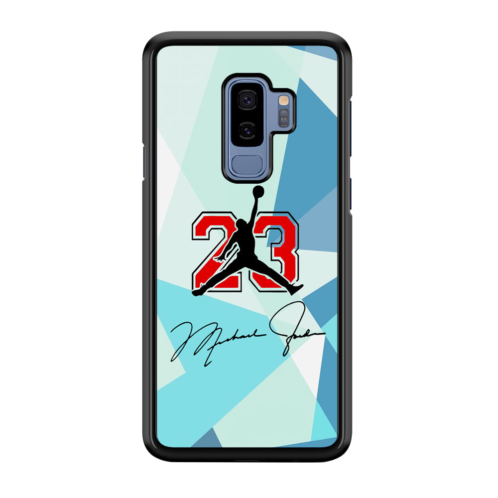Air Jordan Signature Of Number Samsung Galaxy S9 Plus Case