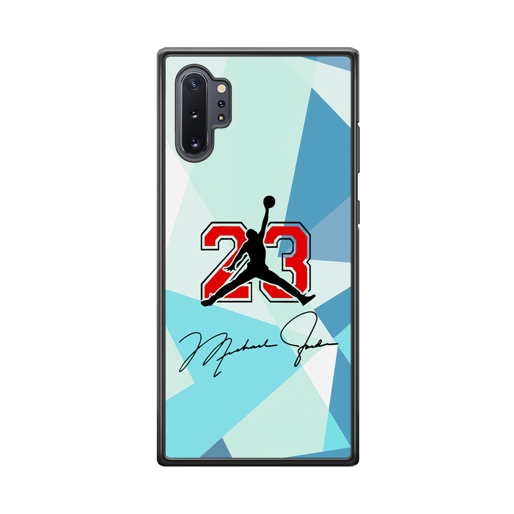 Air Jordan Signature Of Number Samsung Galaxy Note 10 Plus Case